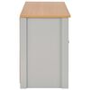 vidaXL TV-Schrank Grau 120x39x58 cm