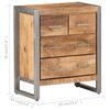 vidaXL Sideboard 60x35x70 cm Raues Mangoholz