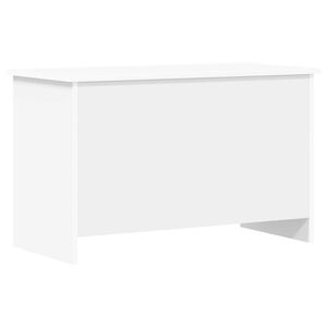 vidaXL Aufbewahrungstruhe Wei&szlig; 80 x 40 x 50 cm Holzwerkstoff