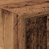 vidaXL Badezimmerschrank mit T&uuml;r Altholz 63 x 29 x 55 cm Holzwerkstoff