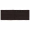 vidaXL Tischplatte 160x60x(2-4) cm Massivholz Behandelt Baumkante