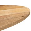 vidaXL Tischplatte 100x40x2,5 cm Oval Massivholz Mango