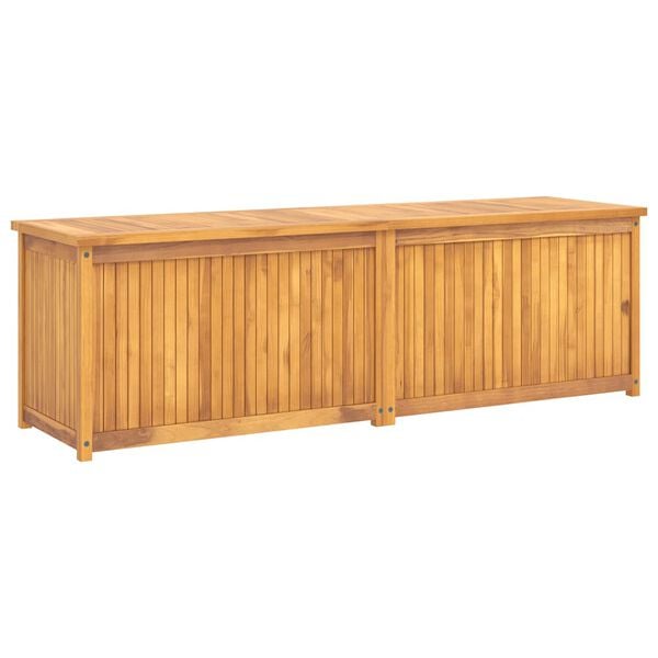 vidaXL Gartenbox 175x50x55 cm Massivholz Teak