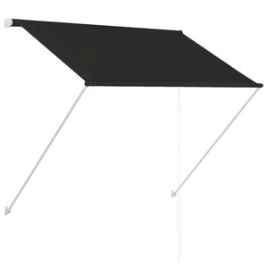 vidaXL Einziehbare Markise 150&times;150 cm Anthrazit