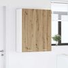 vidaXL H&auml;ngeschrank Artisan-Eiche 80 x 31 x 100 cm Holzwerkstoff