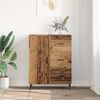 vidaXL Sideboard Altholz 69,5 x 34 x 90 cm Verbundholz und Eisen