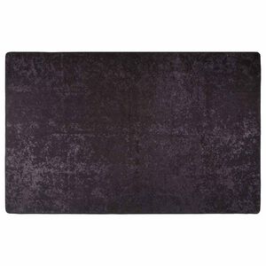 vidaXL Teppich Waschbar 80x150 cm Anthrazit