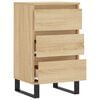 vidaXL Sideboard Sonoma-Eiche 40x35x70 cm Holzwerkstoff