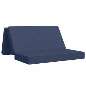 vidaXL Klappsofa Bett 160 x 67 x 45 cm Blau