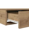 vidaXL Bettschubladen Artisan-Eiche 180 x 36,5 x 16,5 cm Holzwerkstoff