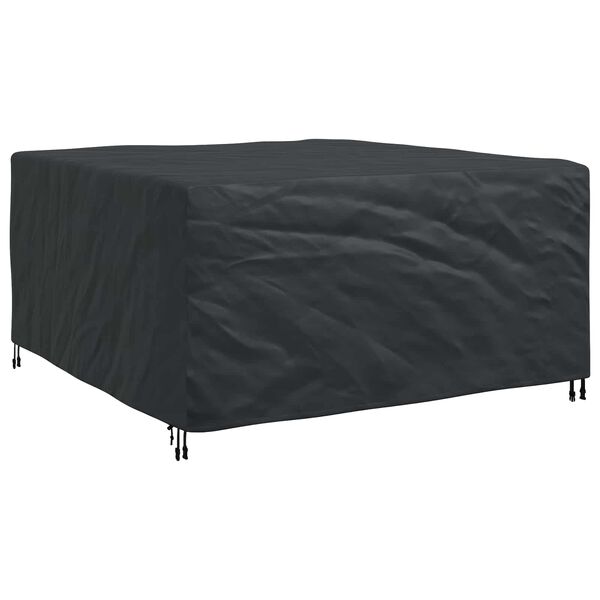 vidaXL M&ouml;belbezug Uni Schwarz 180 x 190 x 85 cm 420D