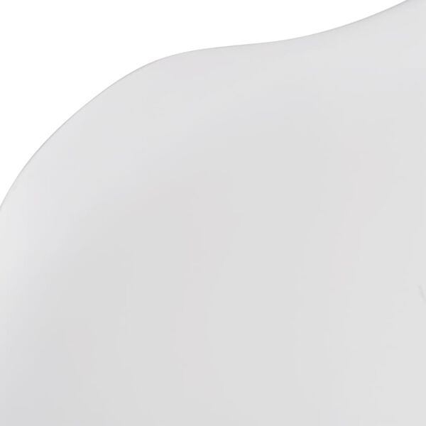 vidaXL Esszimmerst&uuml;hle 2 Stk. Wei&szlig; Kunststoff und Buchenholz