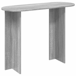 vidaXL Konsolentisch Sonoma-Grau 100 x 39,5 x 75 cm Holzwerkstoff