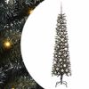 vidaXL K&uuml;nstlicher Weihnachtsbaum mit 300 LEDs mit St&auml;nder Gr&uuml;n 180 cm