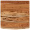 vidaXL Wandregal 40x40x3,8 cm Quadratisch Massivholz Akazie Baumkante