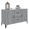 vidaXL Sideboard Grau Sonoma 100x36x60 cm Holzwerkstoff