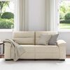 vidaXL 2-Sitzer-Sofa 180x81x84 cm Leinen