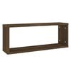 vidaXL W&uuml;rfelregale 6 Stk. Braun Eichen-Optik 60x15x23cm Holzwerkstoff
