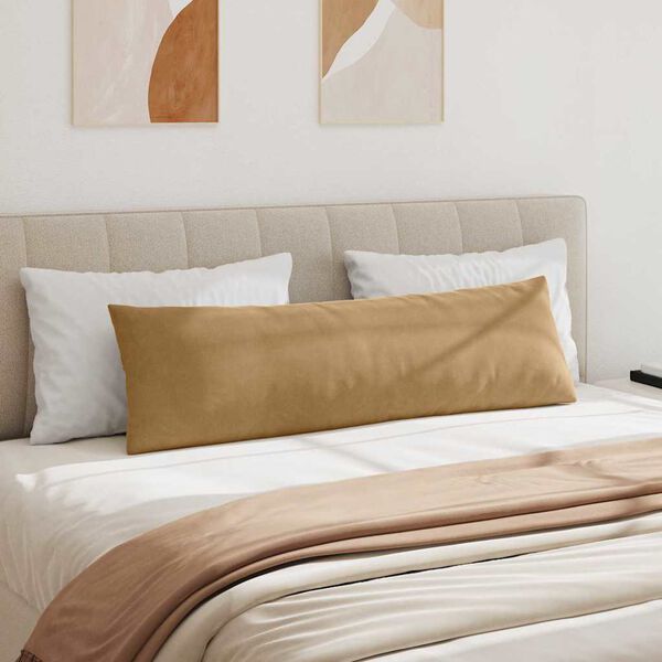 vidaXL Sofakissen 2 St&uuml;ck Braun 145 x 40 cm Cordstoff