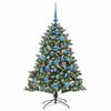 vidaXL K&uuml;nstlicher Weihnachtsbaum mit 150 LEDs mit St&auml;nder Gr&uuml;n 120 cm