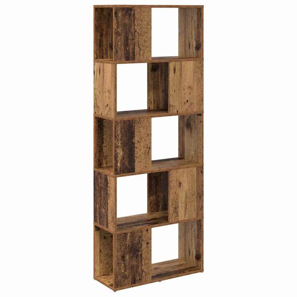 vidaXL TV-Schrankset Wandmontiert Braun 60 x 24 x 156 cm Holzwerkstoff