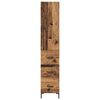 vidaXL Highboard Altholz 69,5 x 34 x 180 cm Holzwerkstoff