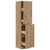 vidaXL Apothekerschrank Artisan-Eiche 40x41x174,5 cm Holzwerkstoff