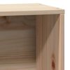 vidaXL B&uuml;cherregalbett ohne Matratze 75x190 cm Massivholz Kiefer