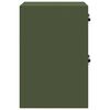 vidaXL Aktenschrank Olive Gr&uuml;n 44 x 50 x 106,5 cm Kaltgewalzter Stahl