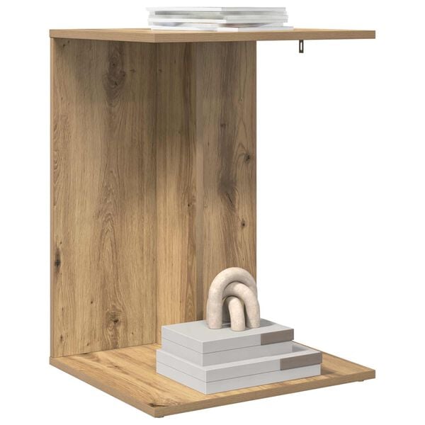 vidaXL Beistelltisch Artisan-Eiche 45 x 40 x 62,5 cm Holzwerkstoff