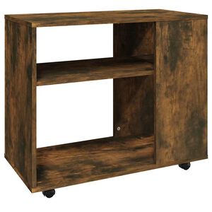 vidaXL Beistelltisch R&auml;uchereiche 70x35x55 cm Holzwerkstoff
