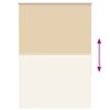 vidaXL Verdunkelungsrollo Beige 105x130 cm Stoffbreite 100,7 cm