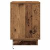 vidaXL Nachttisch Altholz 39 x 34,5 x 50 cm Holzwerkstoff