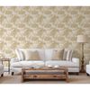 DUTCH WALLCOVERINGS Tapete Tropical Beige und Golden