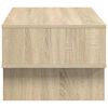 vidaXL Couchtisch Sonoma-Eiche 80 x 46 x 35 cm Holzwerkstoff