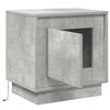 vidaXL Nachttisch Beton Grau 44 x 34,5 x 45 cm Holzwerkstoff