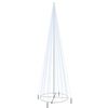 vidaXL LED-Weihnachtsbaum Kegelform Kaltwei&szlig; 1134 LEDs 230x800 cm
