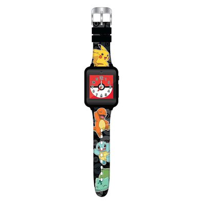 Accutime Kinder-Smartwatch Pokémon Schwarz