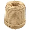 vidaXL Seil 100% Sisal 14 mm 100 m