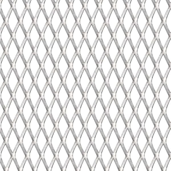 vidaXL Gittermatte Streckmetall Edelstahl 100x85 cm 20x10x2 mm
