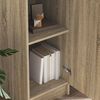 vidaXL Highboard Sonoma-Eiche 35 x 39 x 168 cm