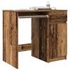 vidaXL Schreibtisch Altholz-Optik 86x49x76 cm Holzwerkstoff