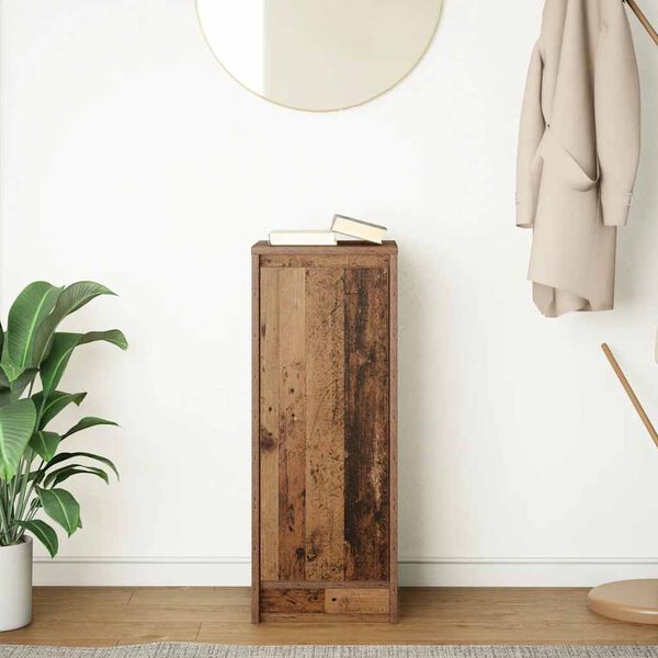 vidaXL Sideboard Altholz-Optik 29,5x34x76 cm Holzwerkstoff