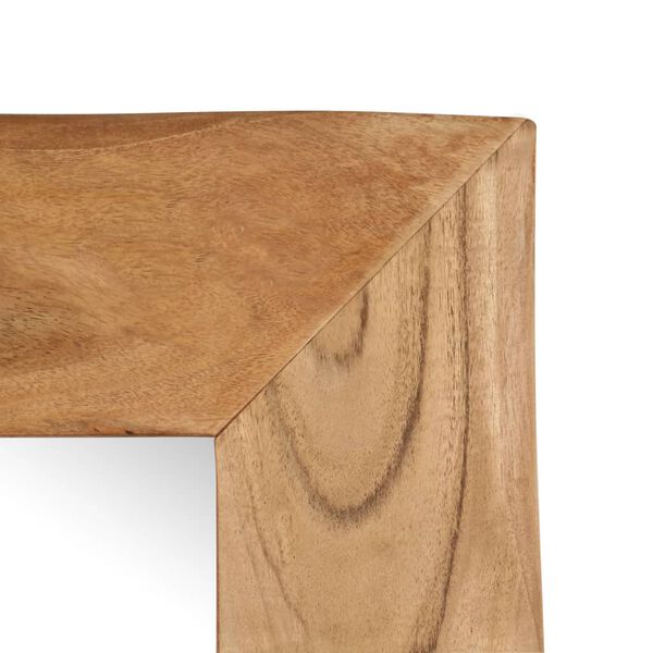 vidaXL Kosmetikspiegel 50 x 80 cm Akazie Massivholz