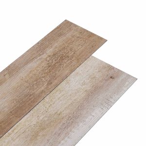 vidaXL Bodenplanken 5,02 m&sup2; 36 pcs PVC Gewaschenes Holz