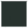 vidaXL Au&szlig;enrollo 90% UV-Block Dunkelgr&uuml;n 140 x 140 cm HDPE