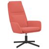 vidaXL Relaxsessel mit Hocker Rosa Samt