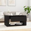 vidaXL Couchtisch Schwarz 80x50x40 cm Holzwerkstoff