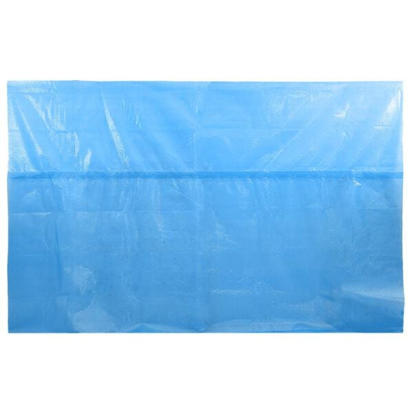 Rechteckige Pool-Abdeckung PE Blau 450 x 220 cm