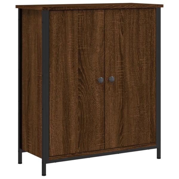 vidaXL Sideboard Braun Eichen-Optik 70x30x80 cm Holzwerkstoff